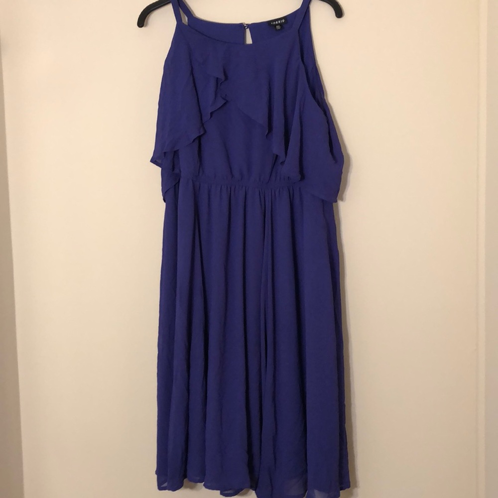 Torrid purple flowy dress
